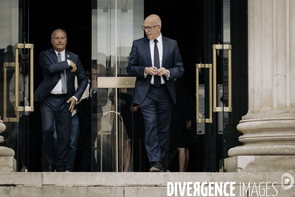Accueil des députés à l’assemblée nationale