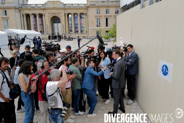Assemblée Nationale/ Rentree des deputés du Rassemblement National