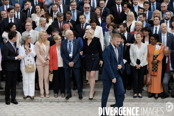 Assemblée Nationale/ Rentree des deputés du Rassemblement National