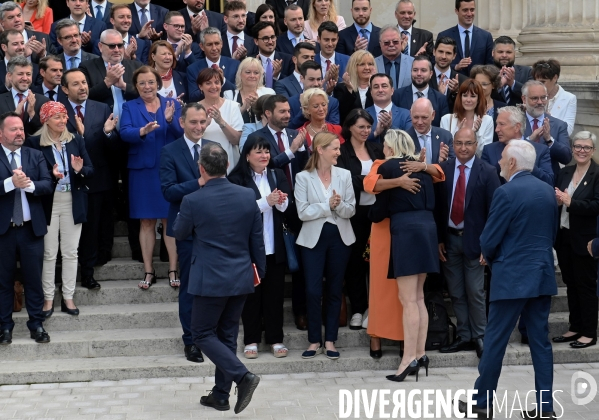 Assemblée Nationale/ Rentree des deputés du Rassemblement National