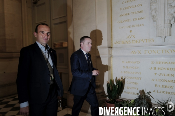 Assemblée Nationale/ Rentree des deputés  