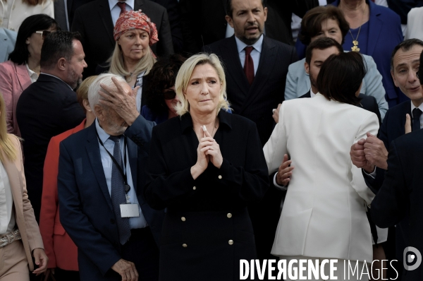 Assemblée Nationale/ Rentree des deputés du Rassemblement National