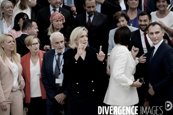 Assemblée Nationale/ Rentree des deputés du Rassemblement National