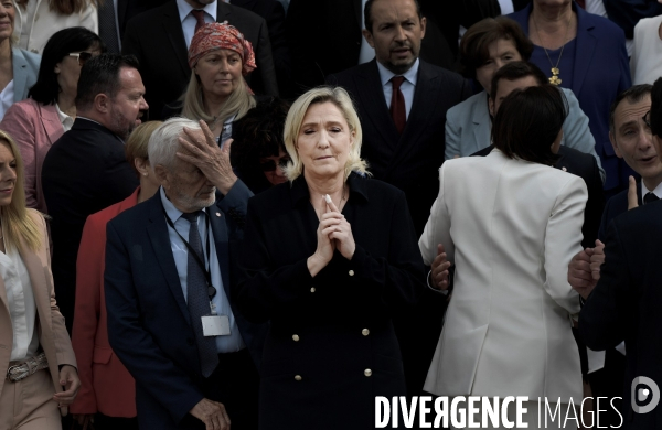 Assemblée Nationale/ Rentree des deputés du Rassemblement National