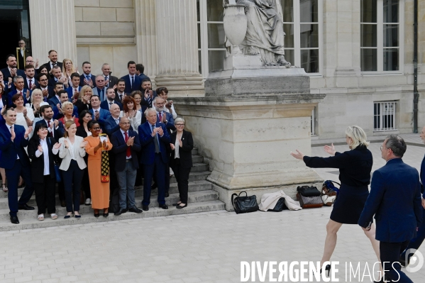 Assemblée Nationale/ Rentree des deputés du Rassemblement National