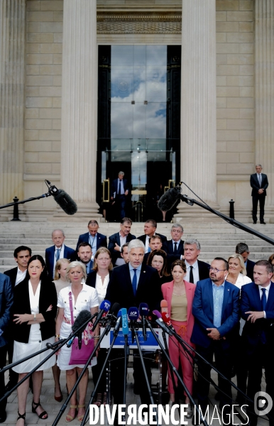 Assemblée Nationale/ Rentree des deputés  
