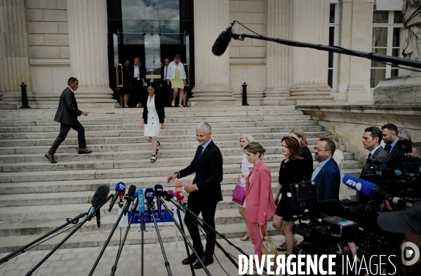 Assemblée Nationale/ Rentree des deputés  