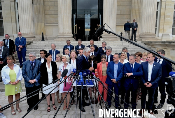 Assemblée Nationale/ Rentree des deputés  