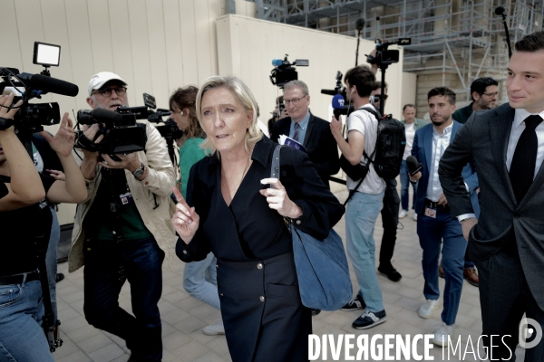 Assemblée Nationale/ Rentree des deputés du Rassemblement National