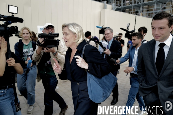 Assemblée Nationale/ Rentree des deputés du Rassemblement National