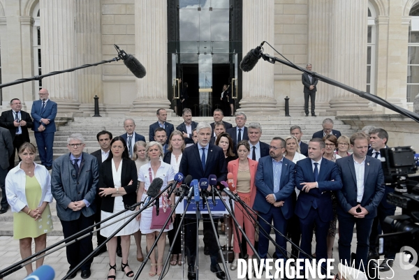 Assemblée Nationale/ Rentree des deputés  