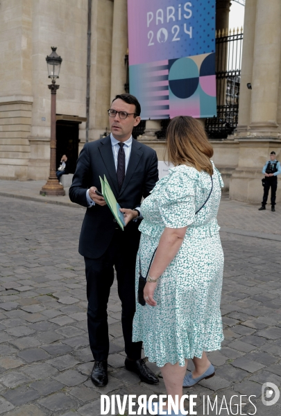 Assemblée Nationale/ Rentree des deputés  