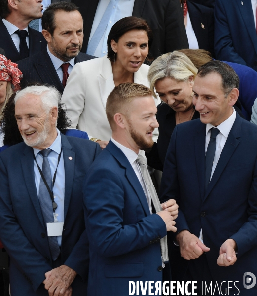 Assemblée Nationale/ Rentree des deputés du Rassemblement National
