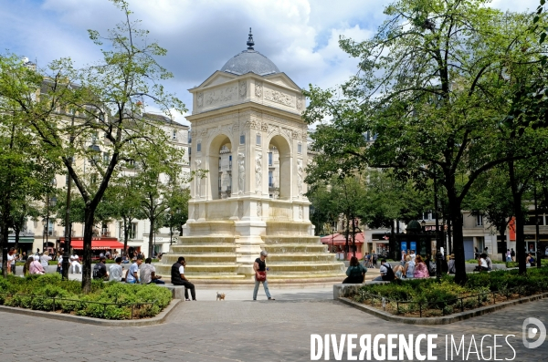 Paris, quartier des Halles