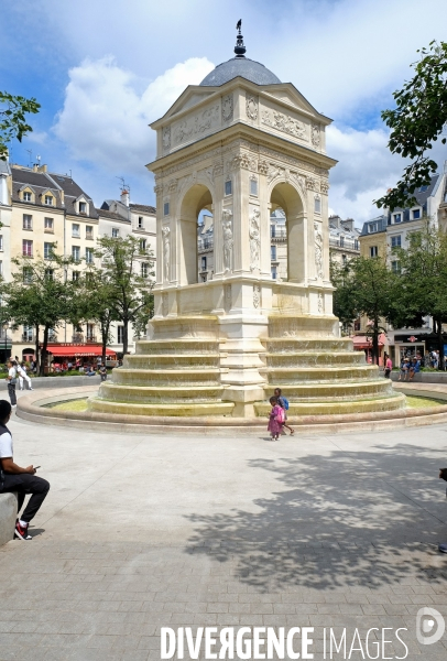 Paris, quartier des Halles
