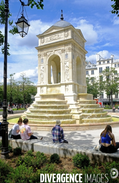 Paris, quartier des Halles