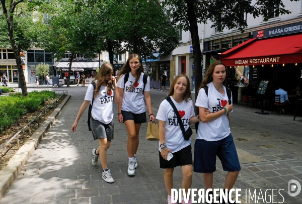 Paris, quartier des Halles
