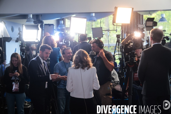 Legislatives 2024 - 2eme tour - soiree electorale du rn