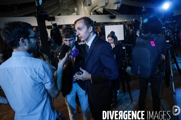 Legislatives 2024 - 2eme tour - soiree electorale du rn