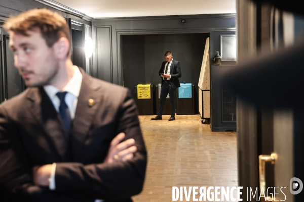 Legislatives 2024 - 2eme tour - soiree electorale du rn