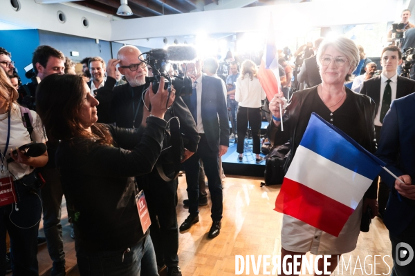 Legislatives 2024 - 2eme tour - soiree electorale du rn