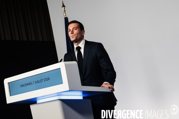 Legislatives 2024 - 2eme tour - soiree electorale du rn