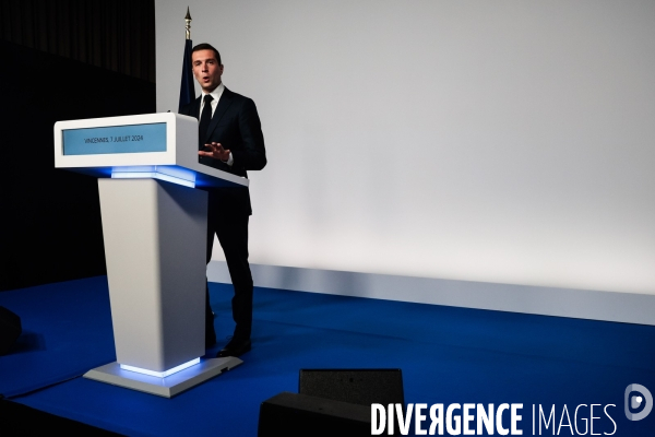 Legislatives 2024 - 2eme tour - soiree electorale du rn