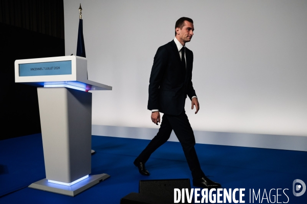 Legislatives 2024 - 2eme tour - soiree electorale du rn