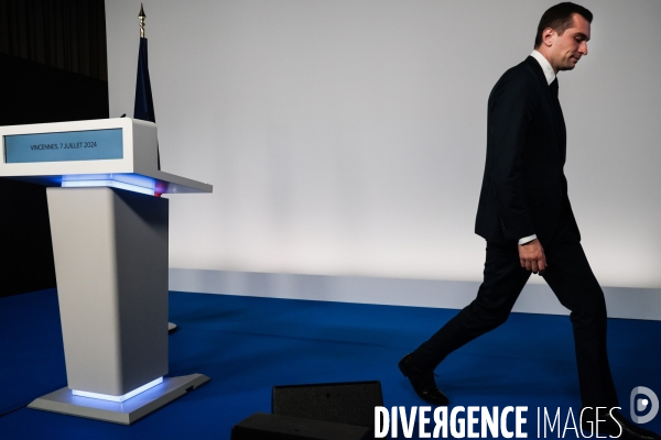 Legislatives 2024 - 2eme tour - soiree electorale du rn