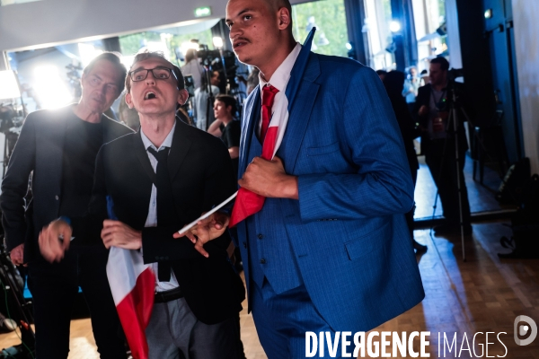 Legislatives 2024 - 2eme tour - soiree electorale du rn