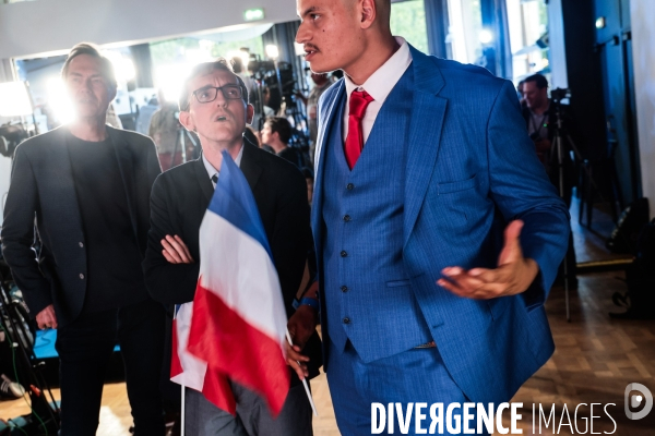 Legislatives 2024 - 2eme tour - soiree electorale du rn