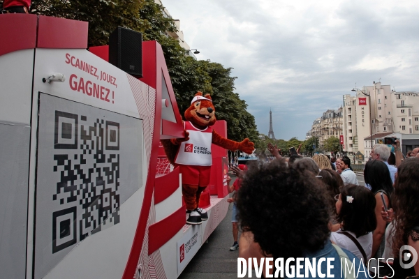 La Flamme Olympique à Paris 15.