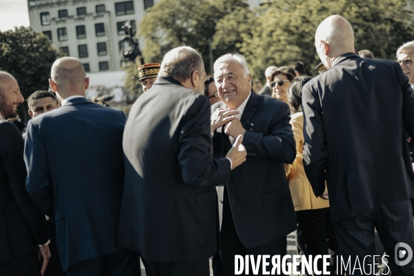 Défilé du 14 juillet sur l’avenue Foch.