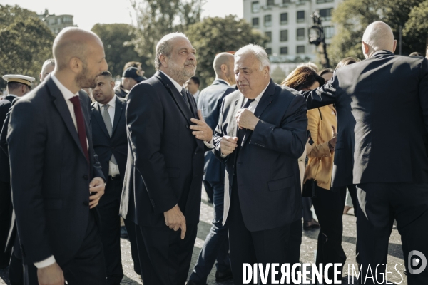 Défilé du 14 juillet sur l’avenue Foch.