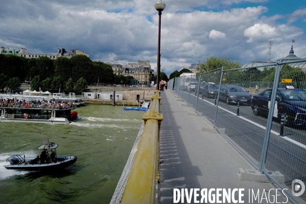 Preparatifs pour les Jeux Olympiques de Paris 2024