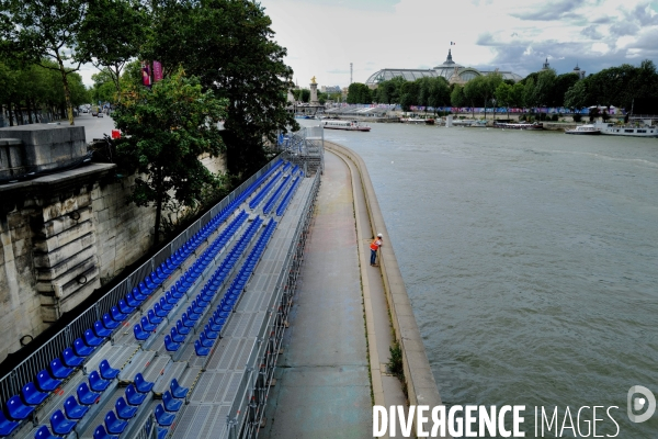 Preparatifs pour les Jeux Olympiques de Paris 2024