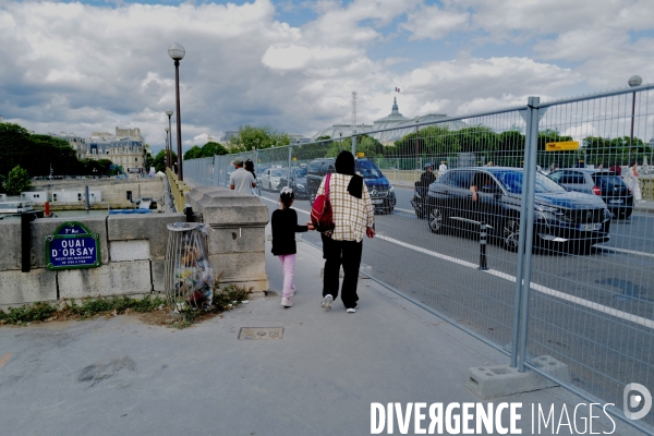 Preparatifs pour les Jeux Olympiques de Paris 2024