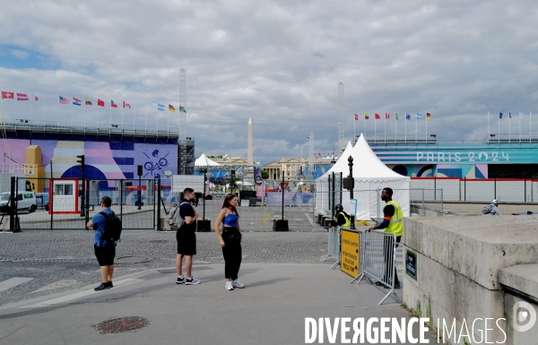 Preparatifs pour les Jeux Olympiques de Paris 2024
