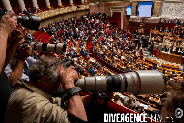 Assemblée nationale. Election à la présidence de Yaël Braun-Pivet.