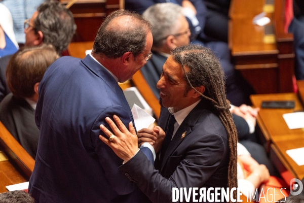 Assemblée nationale. Election à la présidence de Yaël Braun-Pivet.
