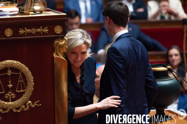 Assemblée nationale. Election à la présidence de Yaël Braun-Pivet.