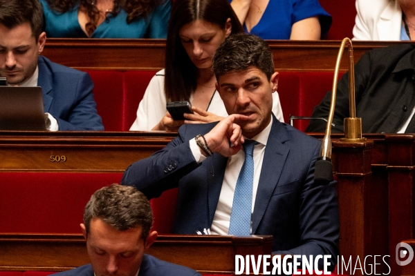 Assemblée nationale. Election à la présidence de Yaël Braun-Pivet.