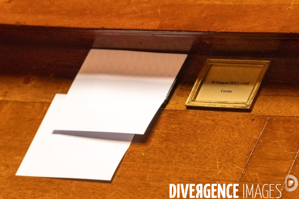 Assemblée nationale. Election à la présidence de Yaël Braun-Pivet.