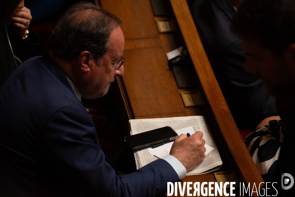Assemblée nationale. Election à la présidence de Yaël Braun-Pivet.