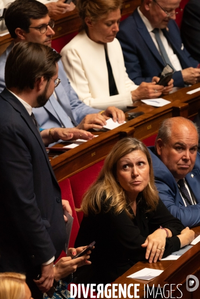 Assemblée nationale. Election à la présidence de Yaël Braun-Pivet.