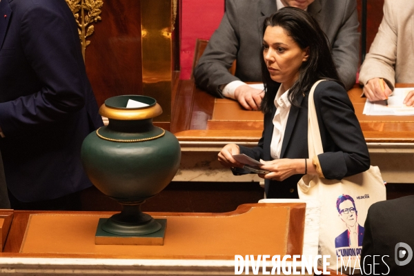 Assemblée nationale. Election à la présidence de Yaël Braun-Pivet.