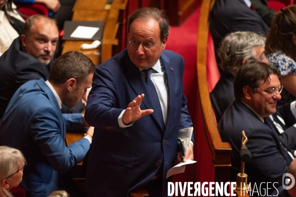 Assemblée nationale. Election à la présidence de Yaël Braun-Pivet.
