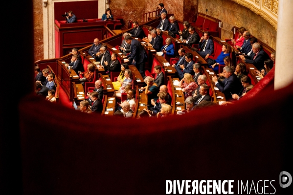 Assemblée nationale. Election à la présidence de Yaël Braun-Pivet.