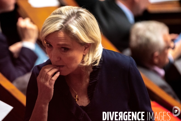Assemblée nationale. Election à la présidence de Yaël Braun-Pivet.