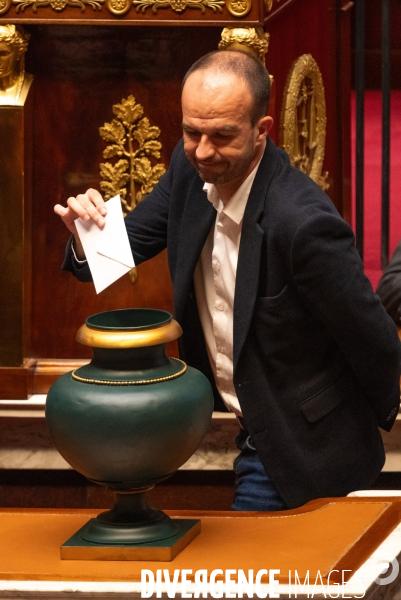 Assemblée nationale. Election à la présidence de Yaël Braun-Pivet.